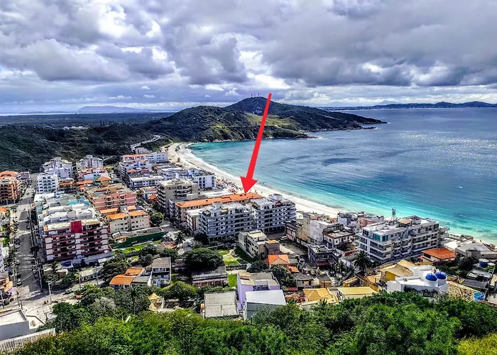 AP Beira Mar, Vista Mar, Garagem, 2 quartos, Prainha,